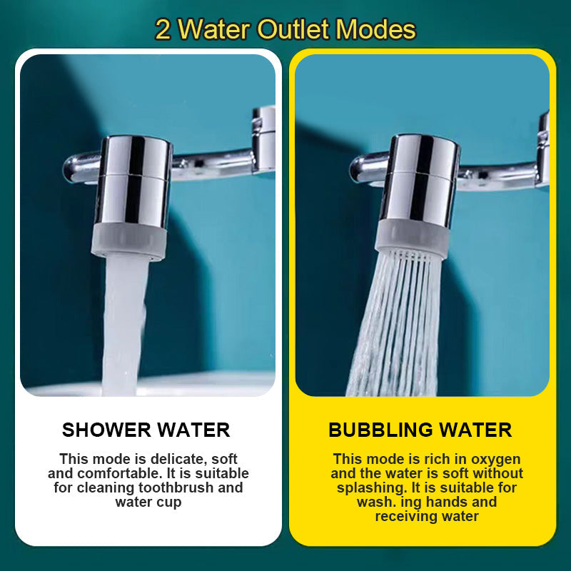 Last Day Promotion 49% OFF🎁🔥1080° All-adjustable Faucet Extender--⭐1080° Rotatable & Adjustable