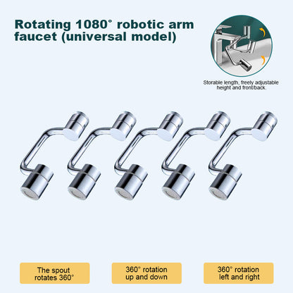 Last Day Promotion 49% OFF🎁🔥1080° All-adjustable Faucet Extender--⭐1080° Rotatable & Adjustable