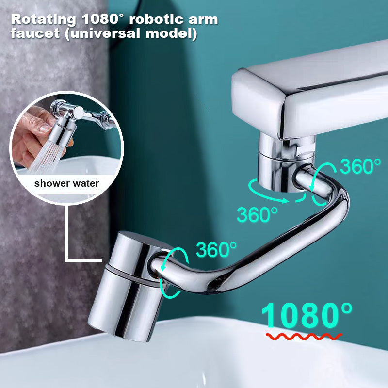 Last Day Promotion 49% OFF🎁🔥1080° All-adjustable Faucet Extender--⭐1080° Rotatable & Adjustable